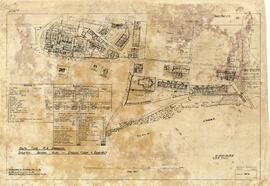 MALTA - Tigne - R.A. Barracks - Skeleton Record Plan - Ground Floor & Basement