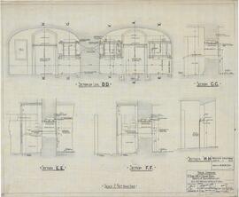 Malta Command - DeE.L. Engine Room - Details of foundations etc. - D.C.R.E. Reconstruction