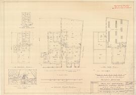 Malta - Hamrun - Admiralty Storage Depot - S.V.Y. Section - Plans of Basements, Ground & Firs...
