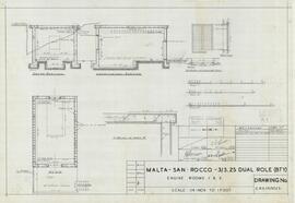 Malta - San Rocco - 3 / 5.25 Dual Role (BTY) - Engine Rooms 1 & 2