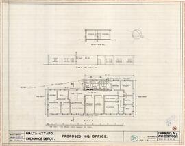 Ordnance Depot - Proposed H.Q. Office