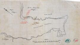 Royal Naval Hospital - Untitled - Site Map of Calcara Creek