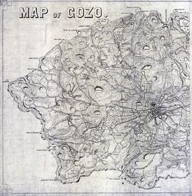 Map of Gozo (Half)
