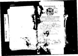 Passport Application of Boffa Lorenzo