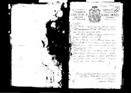 Passport Application of illegible Filippo
