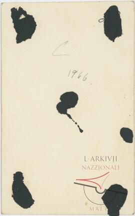 Verso of Mary and Alfred