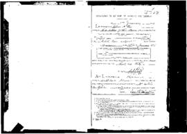 Passport Application of Ghio Antonio M