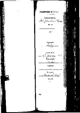 Passport Application of Rose john Louis