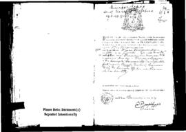 Passport Application of Lapira Giuseppe