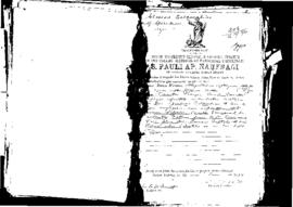 Passport Application of Baldacchino Salvatore