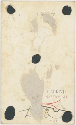 Verso of Girl at a Christmas Party