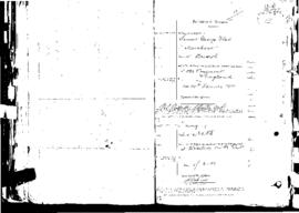 Passport Application of Iles Samuel George