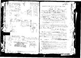 Passport Application of Negus Francis Henry