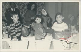 Children posing for a photo