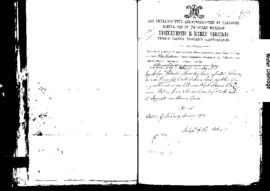 Passport Application of Custo Clemens