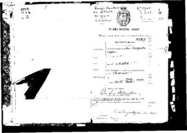 Passport Application of Agius Augusta Miss