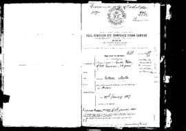 Passport Application of Vella Emidio