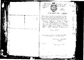 Passport Application of Amato Francesco