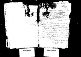 Passport Application of Aquilina Joseph