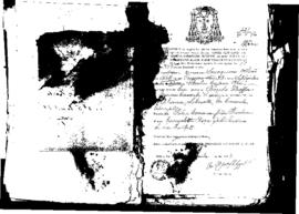 Passport Application of Boffa Alfonsa
