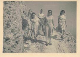 The Pizzuto sisters and Walter Cuschieri