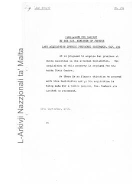 Land Acquisition (Public Purposes) Ordinance, Cap 136