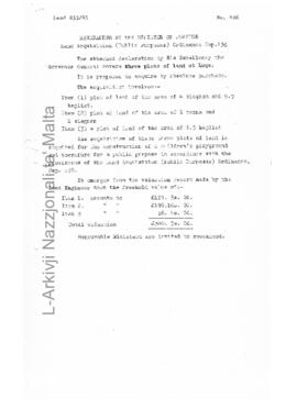 Land Acquisition (Public Purposes), Chapter 136