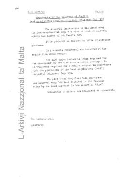 Land Acquisition (Public Purposes) Ordinance, Chapter 136