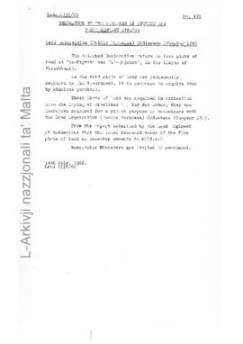 Land Acquistion (Public Purposes) Ordinance, Chapter 136