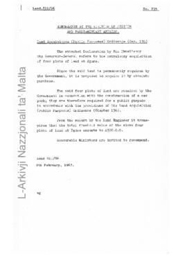 Land Acquisition (Public Purposes) Ordinance, Chapter 136