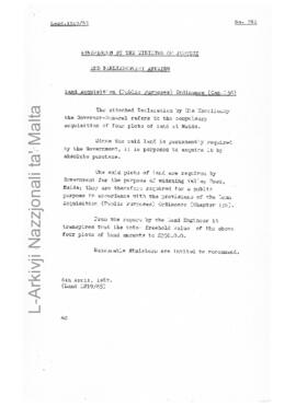 Land Acquisition (Public Purposes) Ordinance, Chapter 136