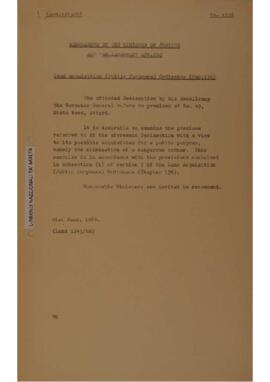 Land Acquisition (Public Purposes) Ordinance, Chapter 136