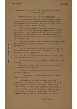 Conversion/Extension of the Palm Beach Hotel