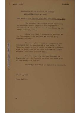 Land Acquisition (Public Purposes) Ordinance, Chapter 136