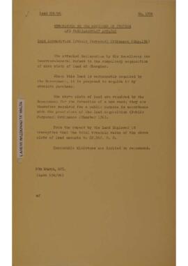 Land Acquisition (Public Purposes) Ordinance, Chapter 136