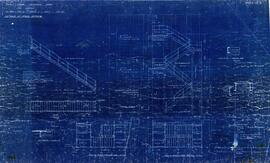 Malta - Manoel Destroyer Depot - New Canteen - Details of Steel Stairs