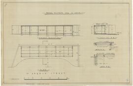 Plan, elevation and section of proposed passenger shed at St. Angelo Street, Zejtun