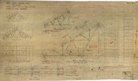 MALTA - Manoel Destroyer Depot - New Canteen - Details of Roof Trusses