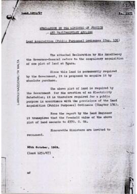 Land Acquistion (Public Purposes) Ordinance, Chapter 136