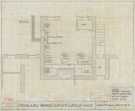 Spinola Bks. Proposed Lay-out of Boiler House