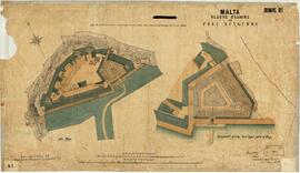 Malta - Record Drawing of Fort Bengemma