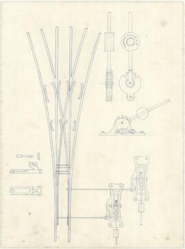 Sketch including detail of track change mechanism.